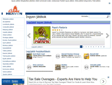 Tablet Screenshot of ingyenjatekok.dynanix.com